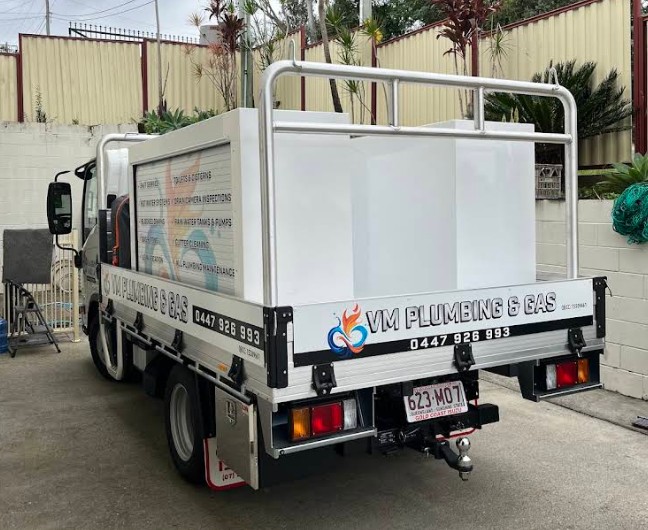 VM Plumbing service vehicle